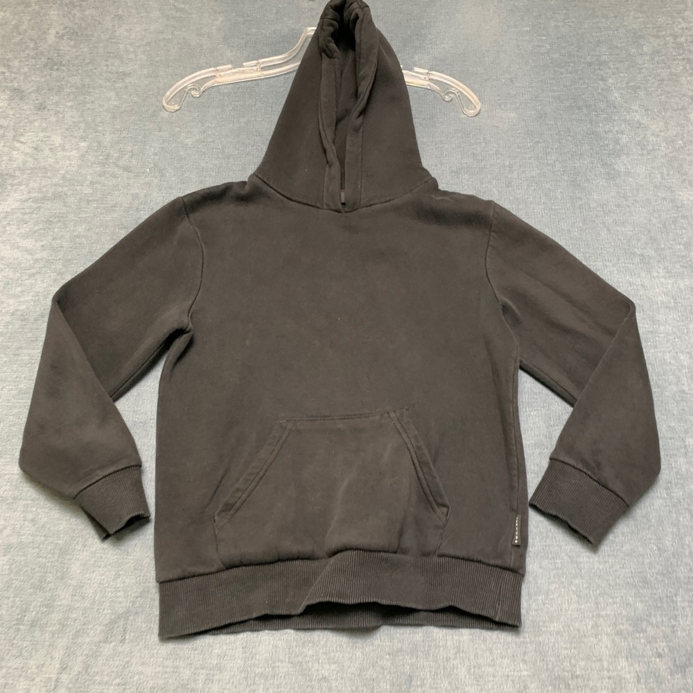 Sonnet Hoodie Boys Medium Black Kangaroo Pocket Long Sleeve Pullover Casual Wear
